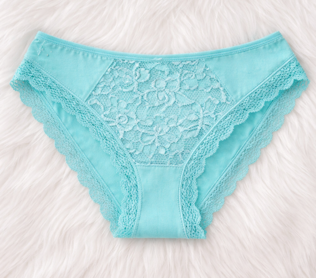 Turquoise Lace Panties